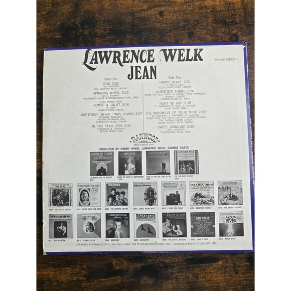 Very Rare Vintage Lawrence Welk and His Orchestra - Jean - Ranwood Records R8060 - Picture 2 of 7
